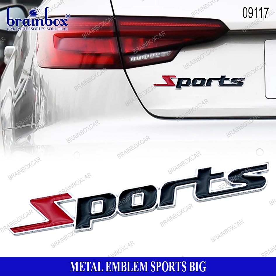 Jual Emblem Besi Logo Sports Metal Logo Tempelan Body Mobil Shopee