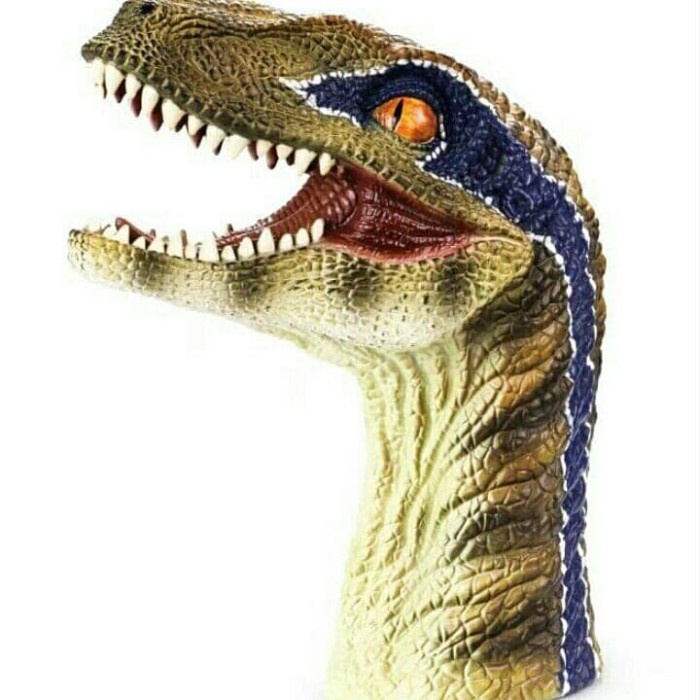 Jual Educate Dinosaurus Raptor Head Kepala Dino Velociraptor Delta Hand ...