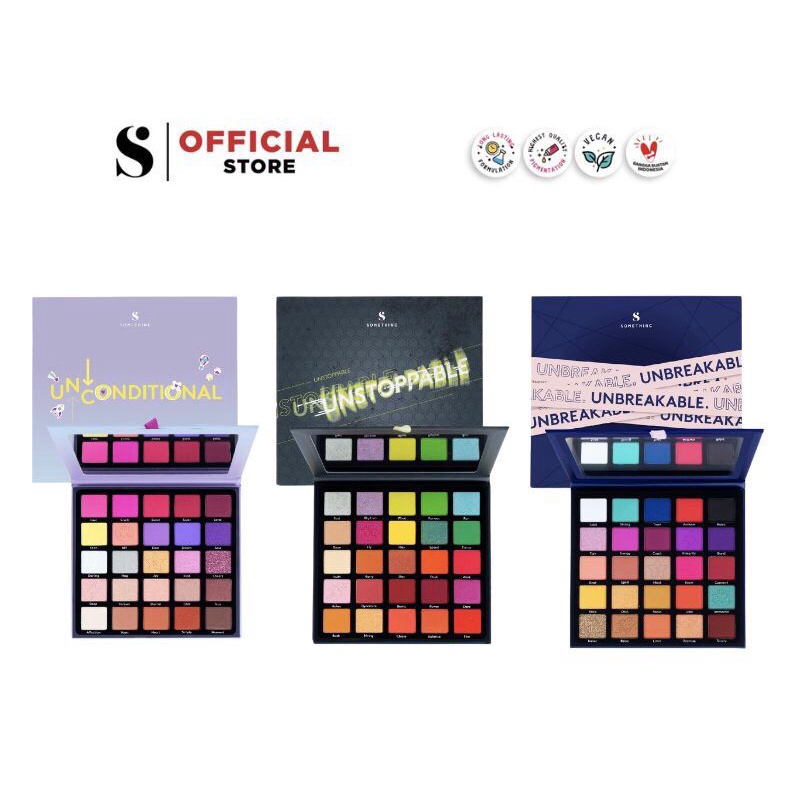 Jual SOMETHINC 25 PRO Eyeshadow Palette Unstoppable | Unconditional ...