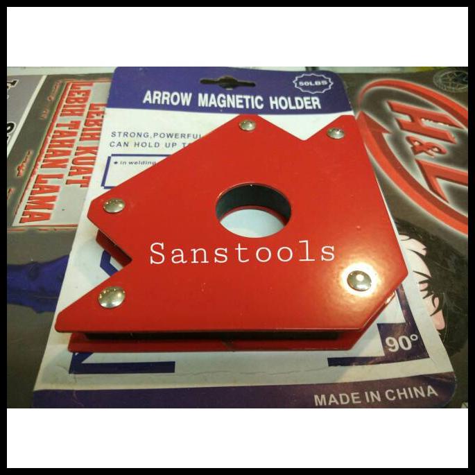 Jual Harga Diskon Dimensi Pengukur Magnet Holder Arrow Magnetic Siku Magnet Untuk Las