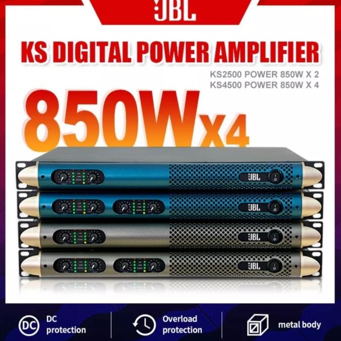 Jual Power Amplifier JBL KS2500/KS4500 2/4 channel 850W high power