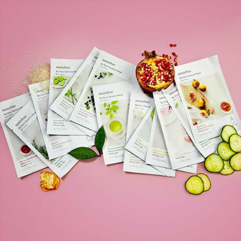 Jual innisfree mask sheet paket ( 15pcs ) | Shopee Indonesia
