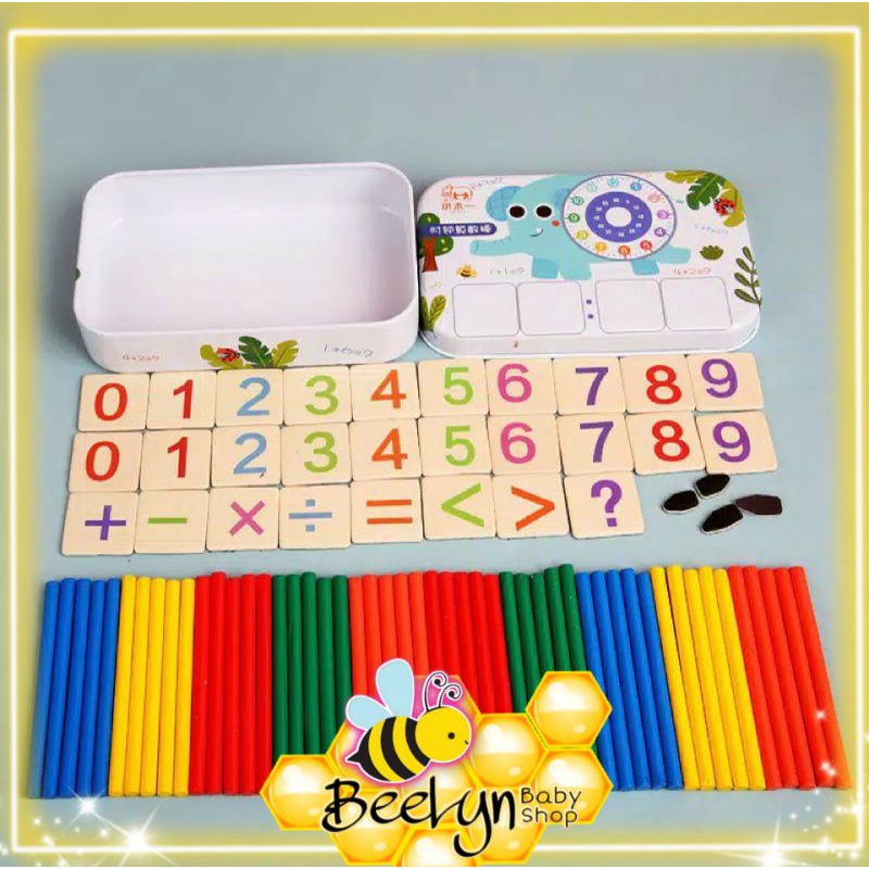 Jual BEELYN - Mainan Edukasi Intelligence Stick / Mainan Belajar ...