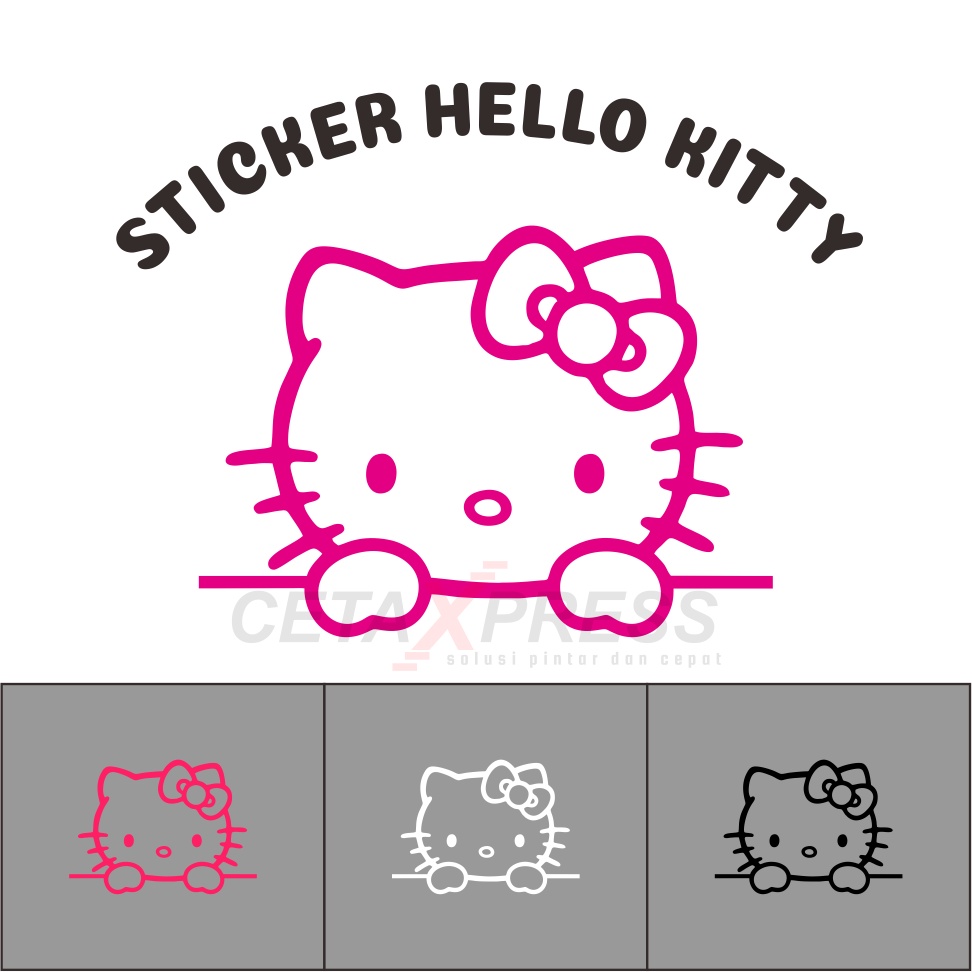 Jual STICKER HELLO KITTY | Shopee Indonesia
