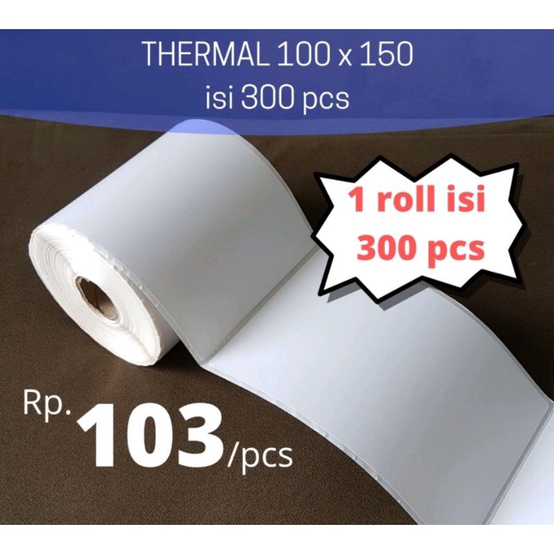 Jual Grosir Kertas Thermal Label Barcode X Mm Print