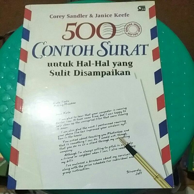 Jual Buku Original 500 Contoh Surat Untuk Hal-hal Yang Sulit ...