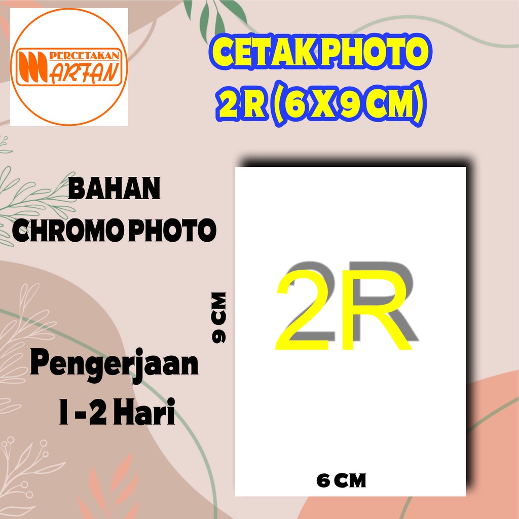 Jual Cetak Foto Photo 2R ukuran 6 x 9 cm BAHAN KERTAS TEBAL ARTPAPER ...