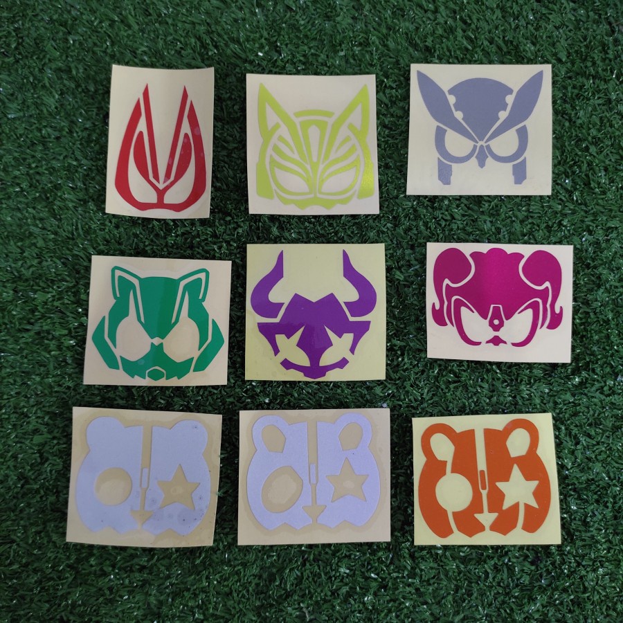 Jual STICKER STIKER CUTTING KAMEN RIDER GEATS DESIRE GRAND FIX SERIES ...