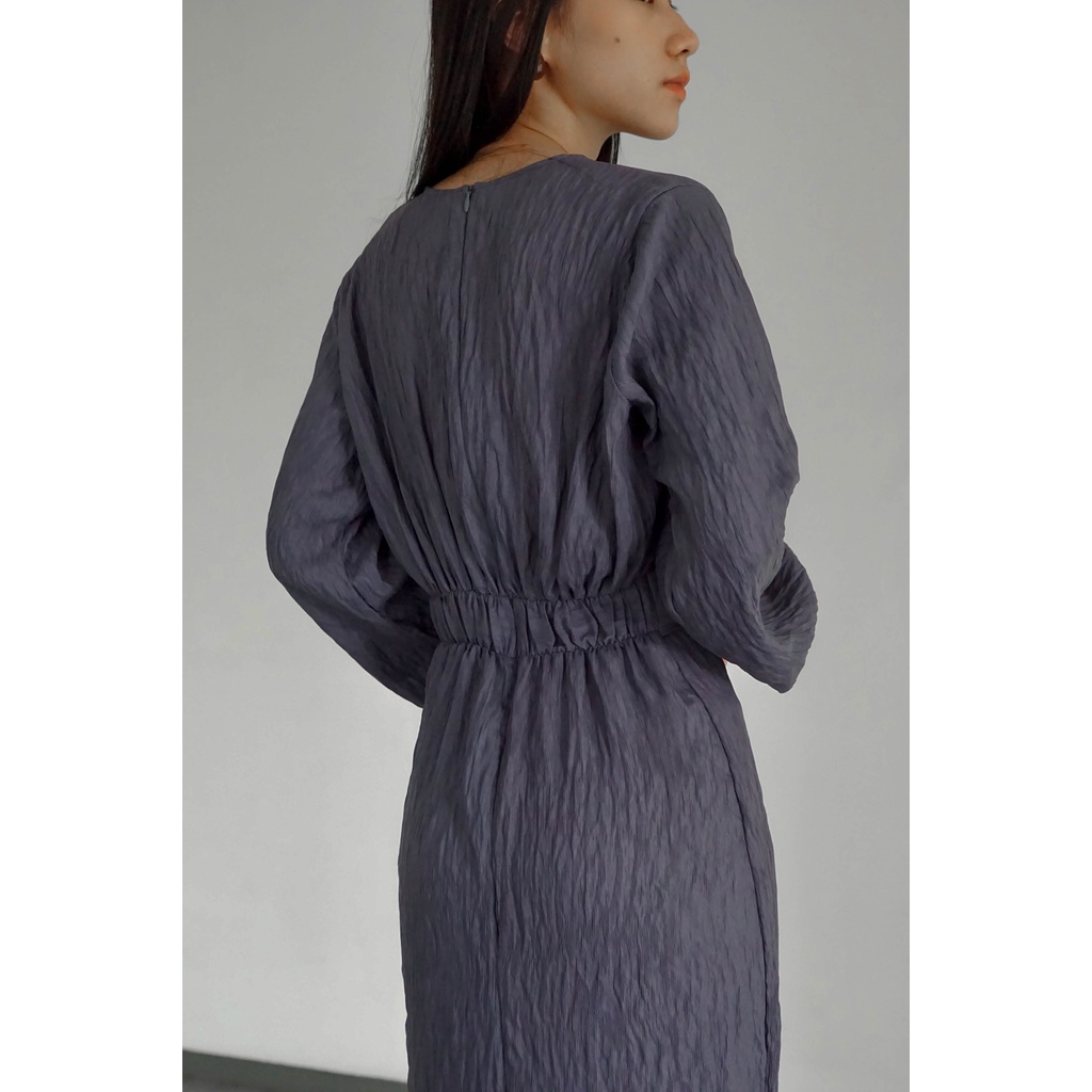 Jual PAFON Lyo Dress - French Blue | Shopee Indonesia