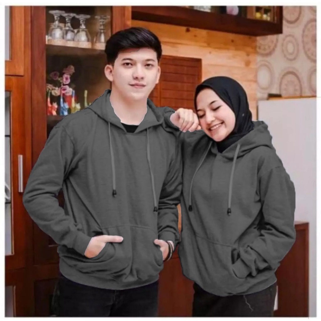 Jaket hoodie couple polos sale