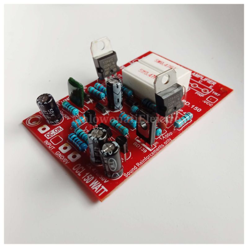 Jual Kit Driver OCL 150 watt Mono Original Tunersys PCB Merah | Shopee