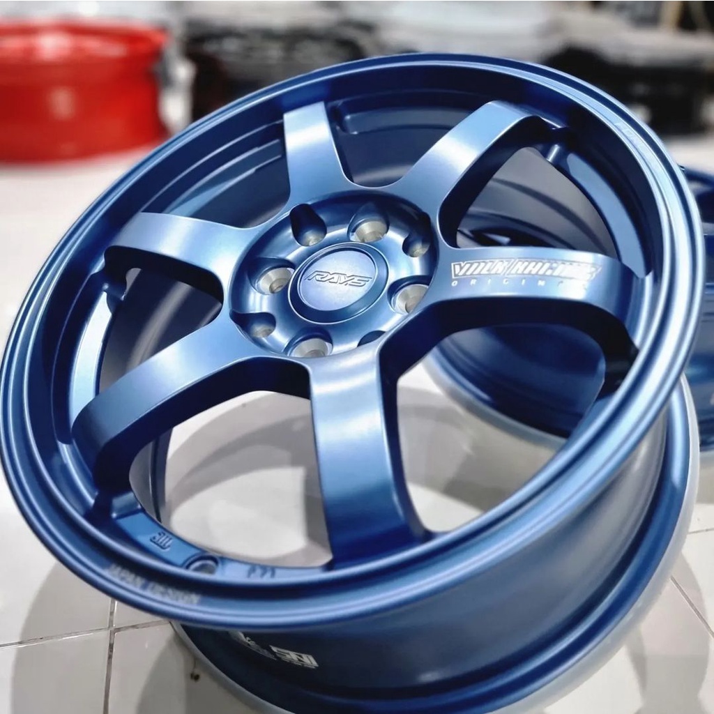 Jual velg rays te37 ring 15 lebar 6,5 mobil brio ignis avanza xenia ...