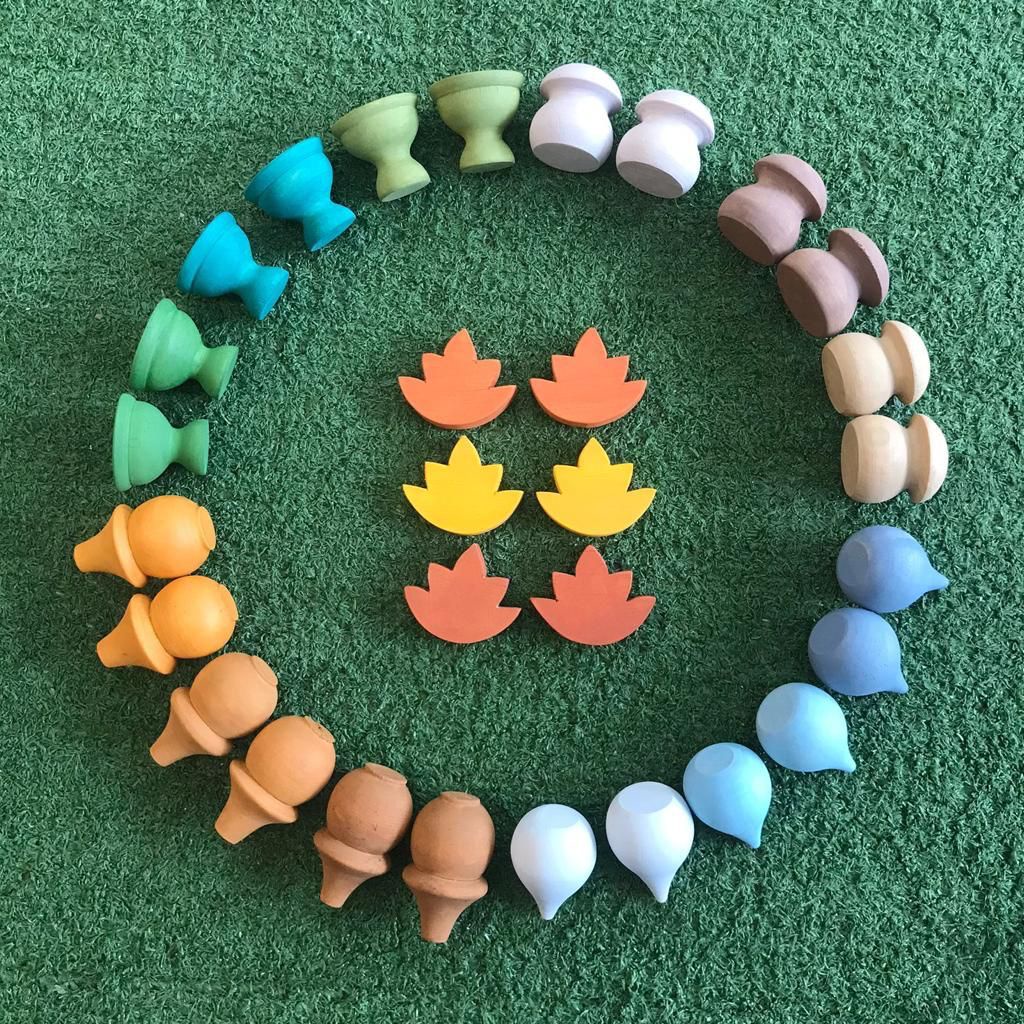 Jual Wooden Loose Part | Loose Parts | Open Ended Toys | Counting Parts ...