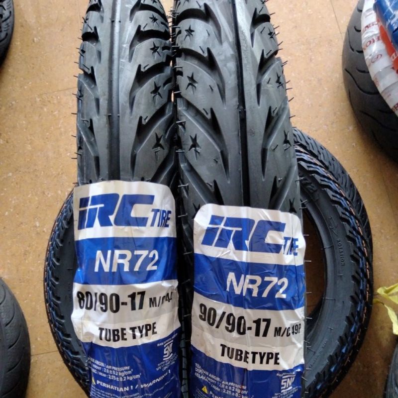 Jual Paket Sepasang Ban Irc Nr Ring Tube Type