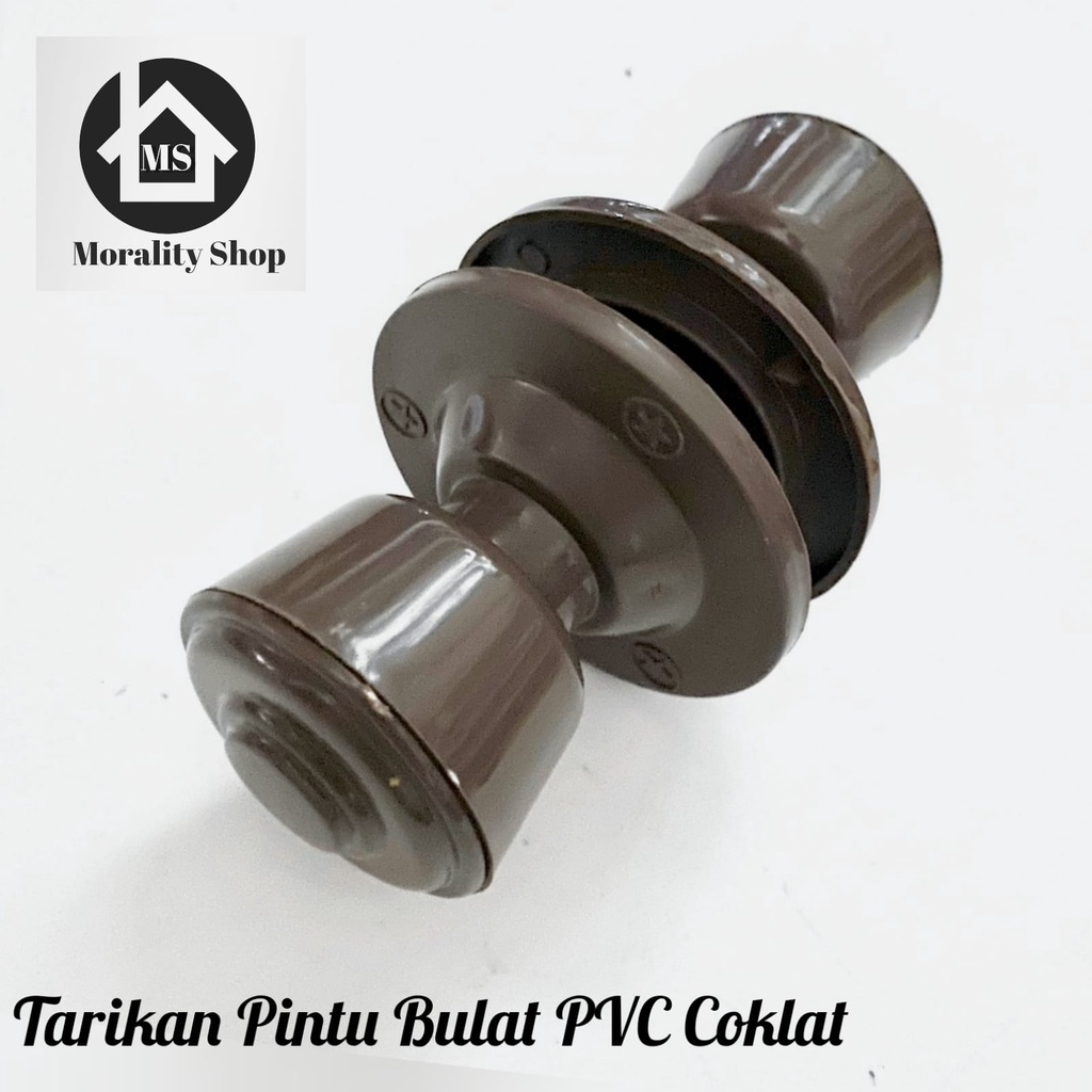 Jual Tarikan Kunci Pintu PVC coklat Murmer - Door Handle Pegangan ...