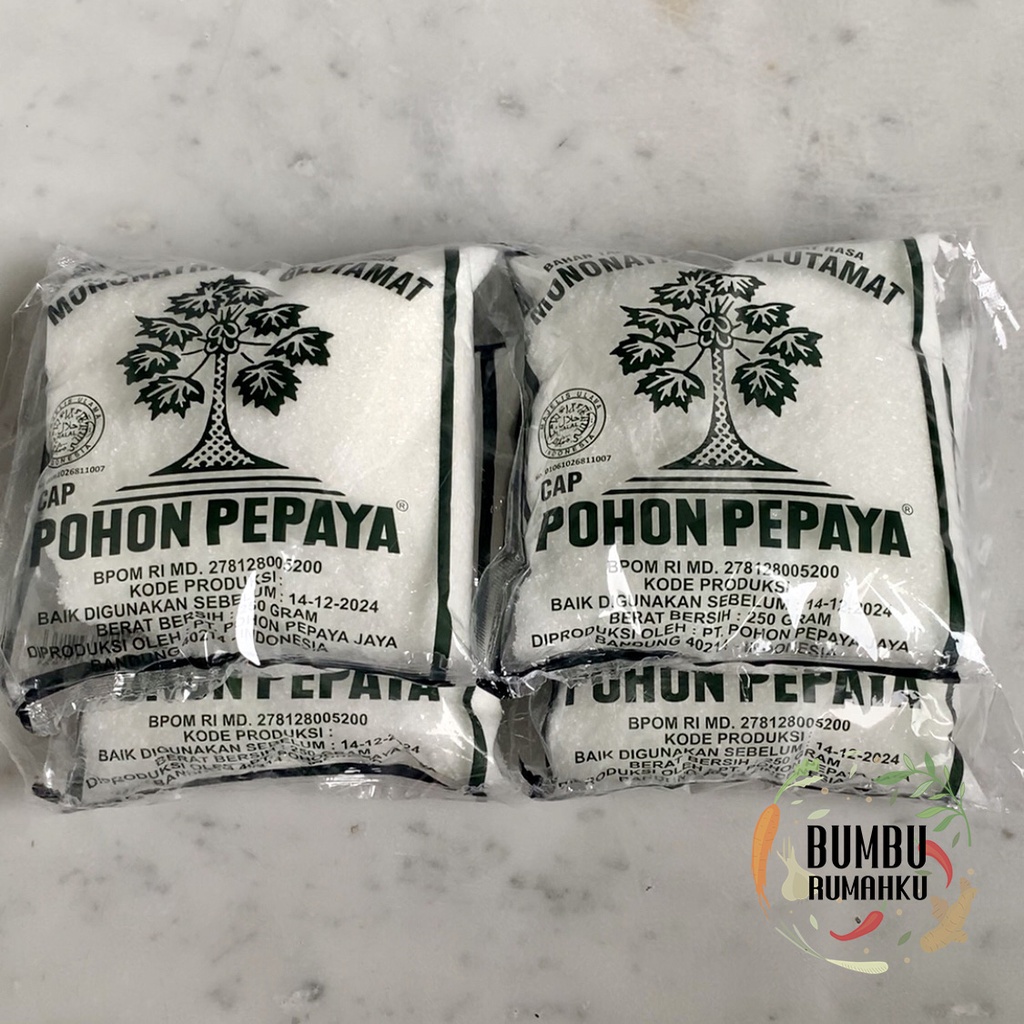 Jual Penyedap Rasa MSG / Micin / Pecin / Mononatrium Glutamat cap Pohon ...