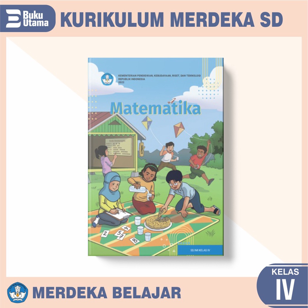 Jual Matematika Untuk SD/MI Kelas IV (kelas 4) - Kurikulum Merdeka ...