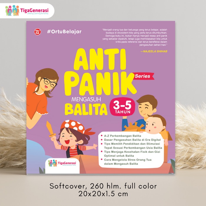 Jual Buku Keluarga Buku Anti Panik Mengasuh Balita 3-5 Tahun ...