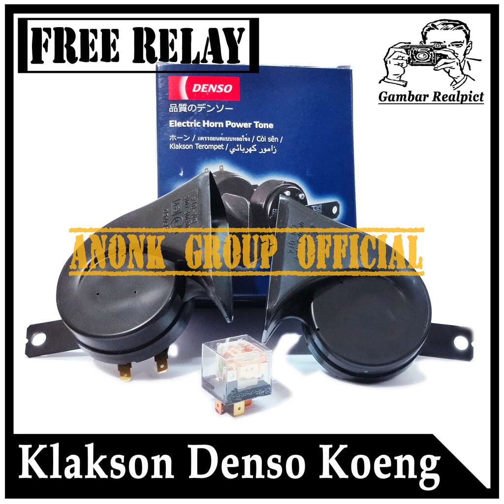 Jual Klakson Denso Keong Motor Mobil / Klakson Denso Power Tone model