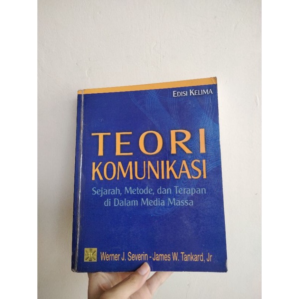 Jual Preloved Buku Teori Komunikasi Original (sejarah, Metode, Terapan ...