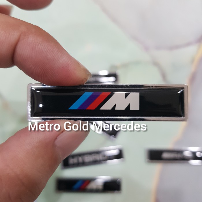 Jual Emblem Metal BMW M AMG Hybrid Emblem Badge Bagasi & Fender Samping ...