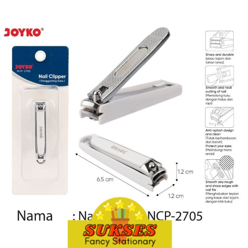 Jual Gunting Kuku Joyko NCP-2705 (1pcs) | Shopee Indonesia