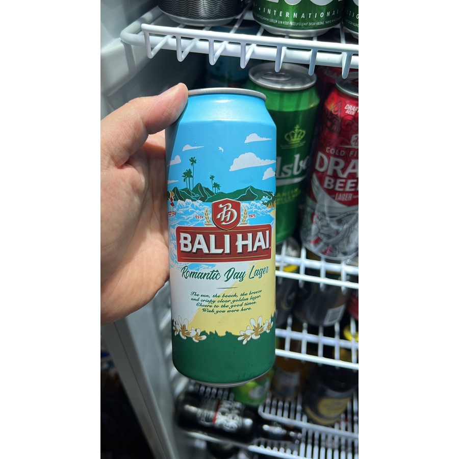 Jual BEER BALI HAI / BALIHAI ROMANTIC BEER 500ML CAN Shopee Indonesia