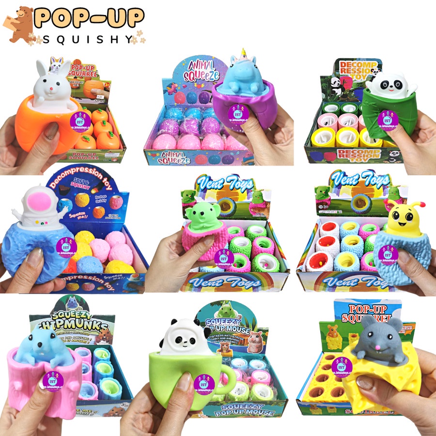 Jual OG Mainan Squishy Pop up Animal / Squishy Anti stress - Kelinci