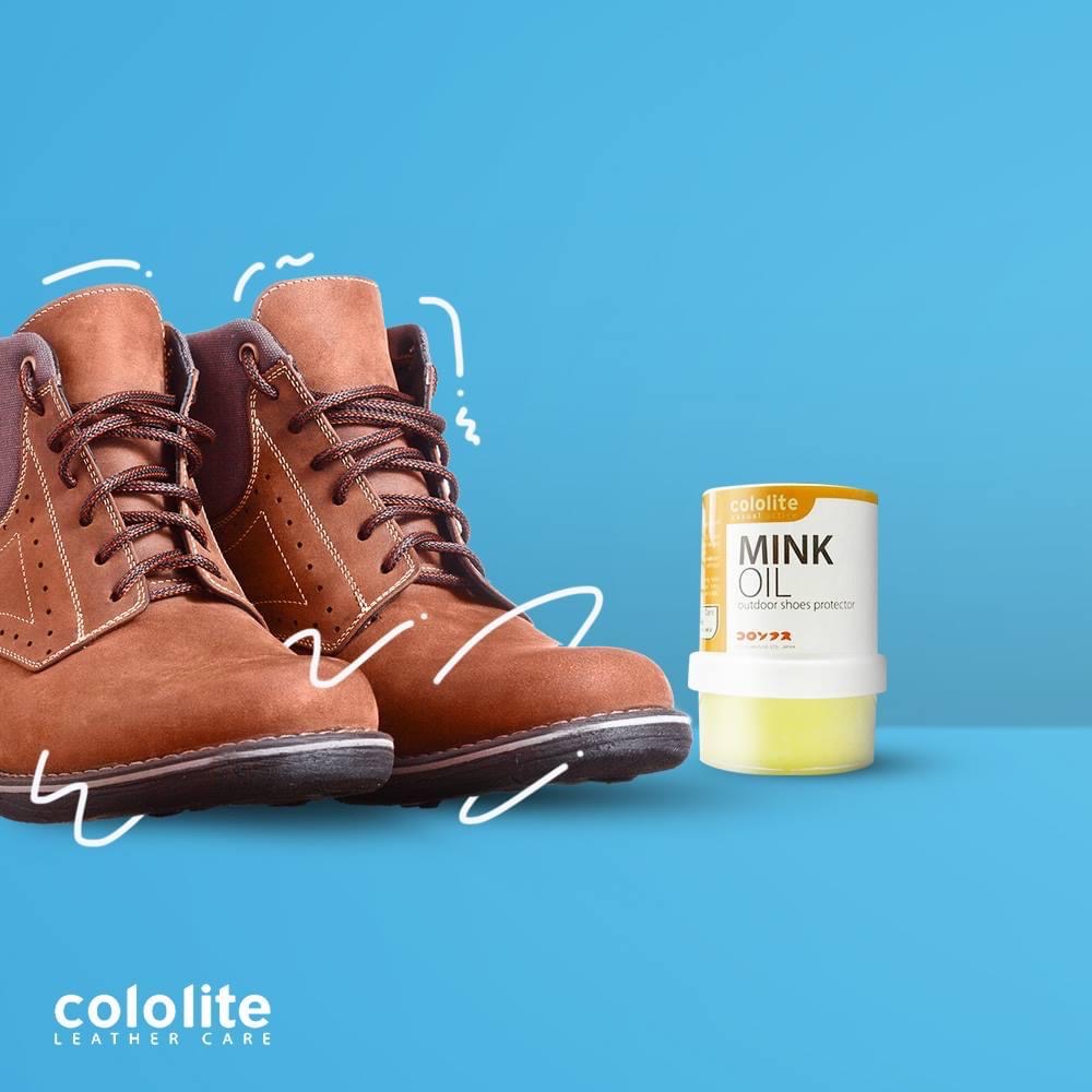 Jual COLOLITE MINK OIL Leather Protector Semir Sepatu Kulit Perawatan ...