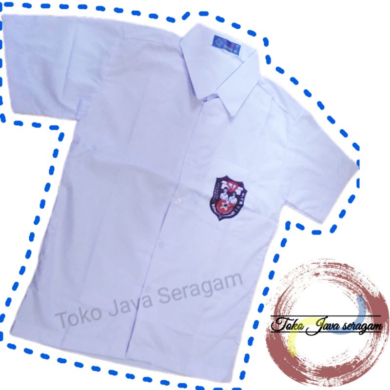 Jual Baju Seragam Sd Lengan Pendek Putih Merk Seragam Kemeja Mi Sekolah Shopee Indonesia 