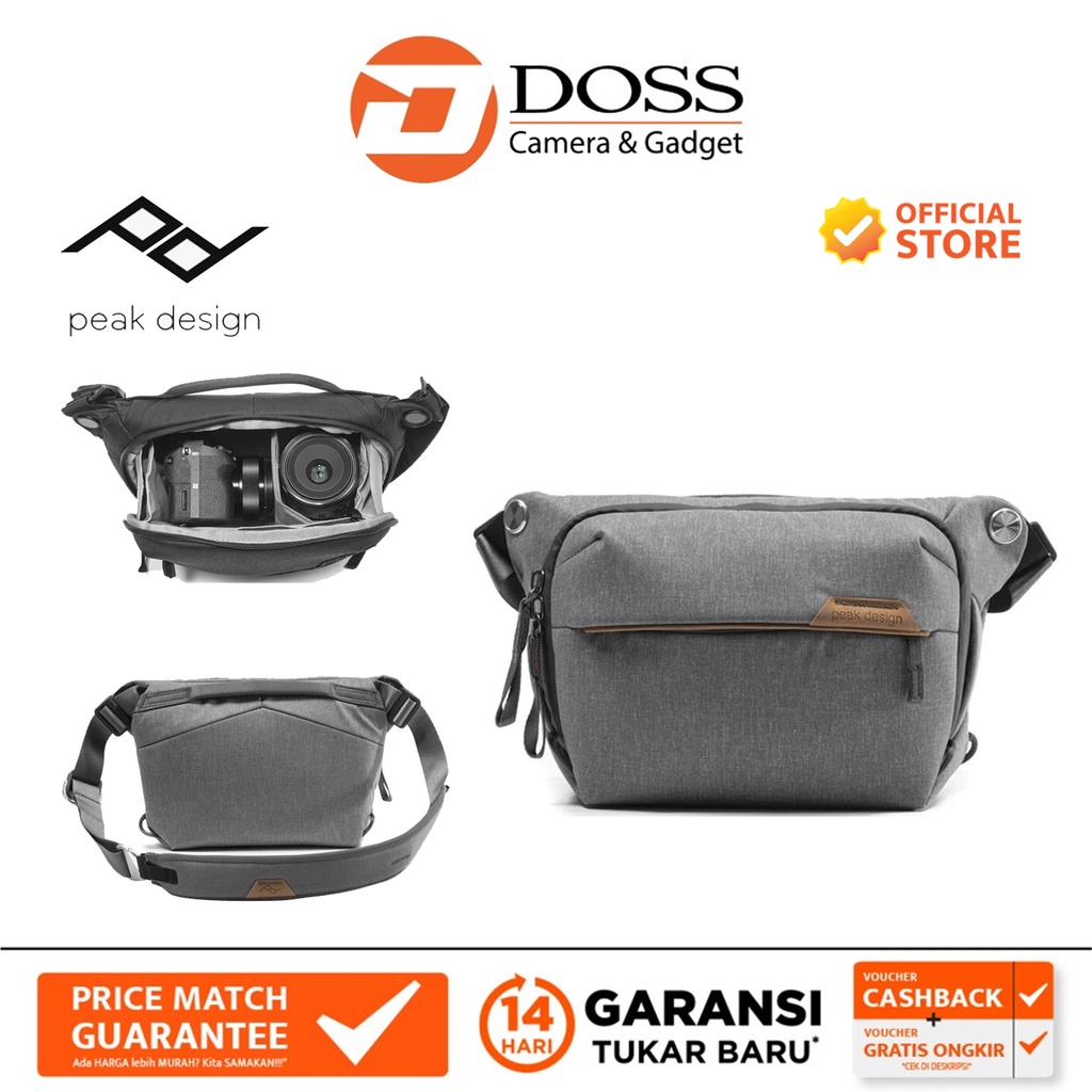 Leica Store Amsterdam - Peak Design, Everyday Sling 3L v2 - ash