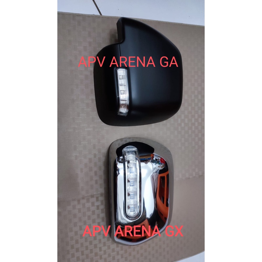 Jual Cover Spion Sein Apv Arena Ga Gx Hitam Doff Chrome Apv Arena Gx Shopee Indonesia