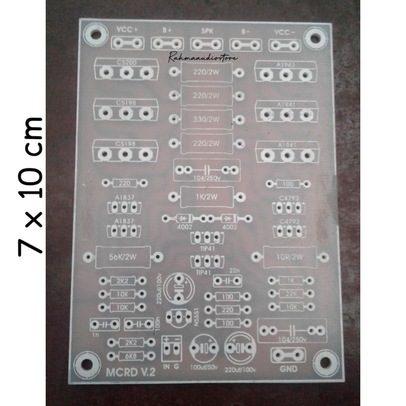 Jual PCB MCRD V2 TEF FIBER FR4 | Shopee Indonesia