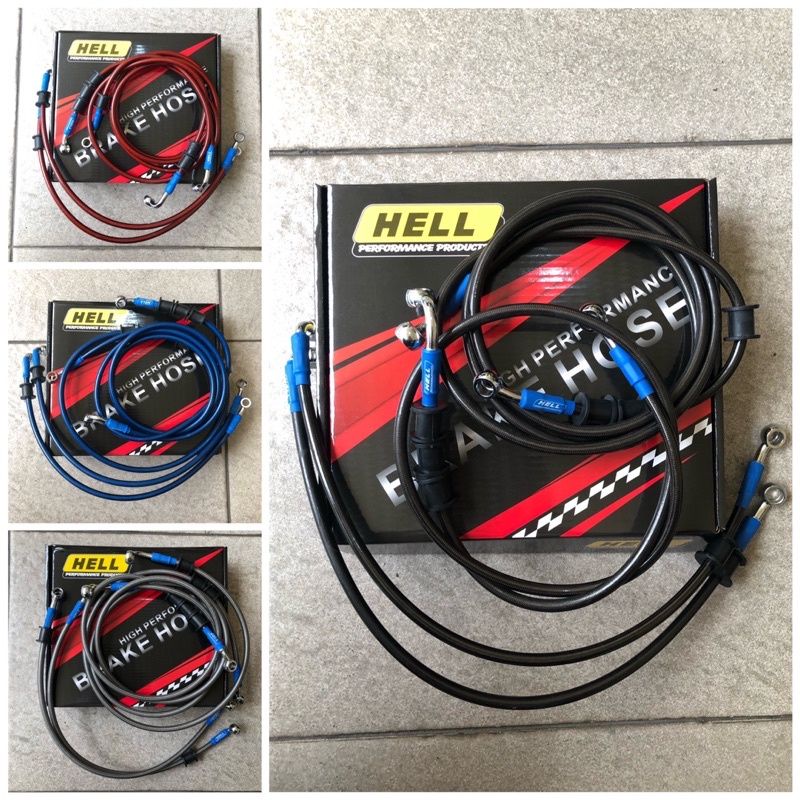 Jual Selang Rem Kabel Rem New Nmax Abs Nmax Abs Old Hell Set Shopee Indonesia