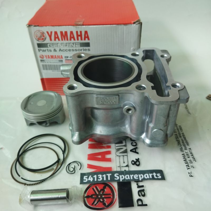 Jual Blok Sher komplit isi piston kit Yamaha Nmax-Aerox-Lexsi (2DP ...
