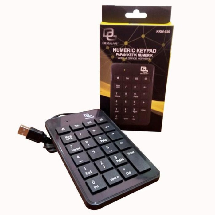 Jual Digigear KKM-920 Numeric Keypad Keyboard Numerik | Shopee Indonesia