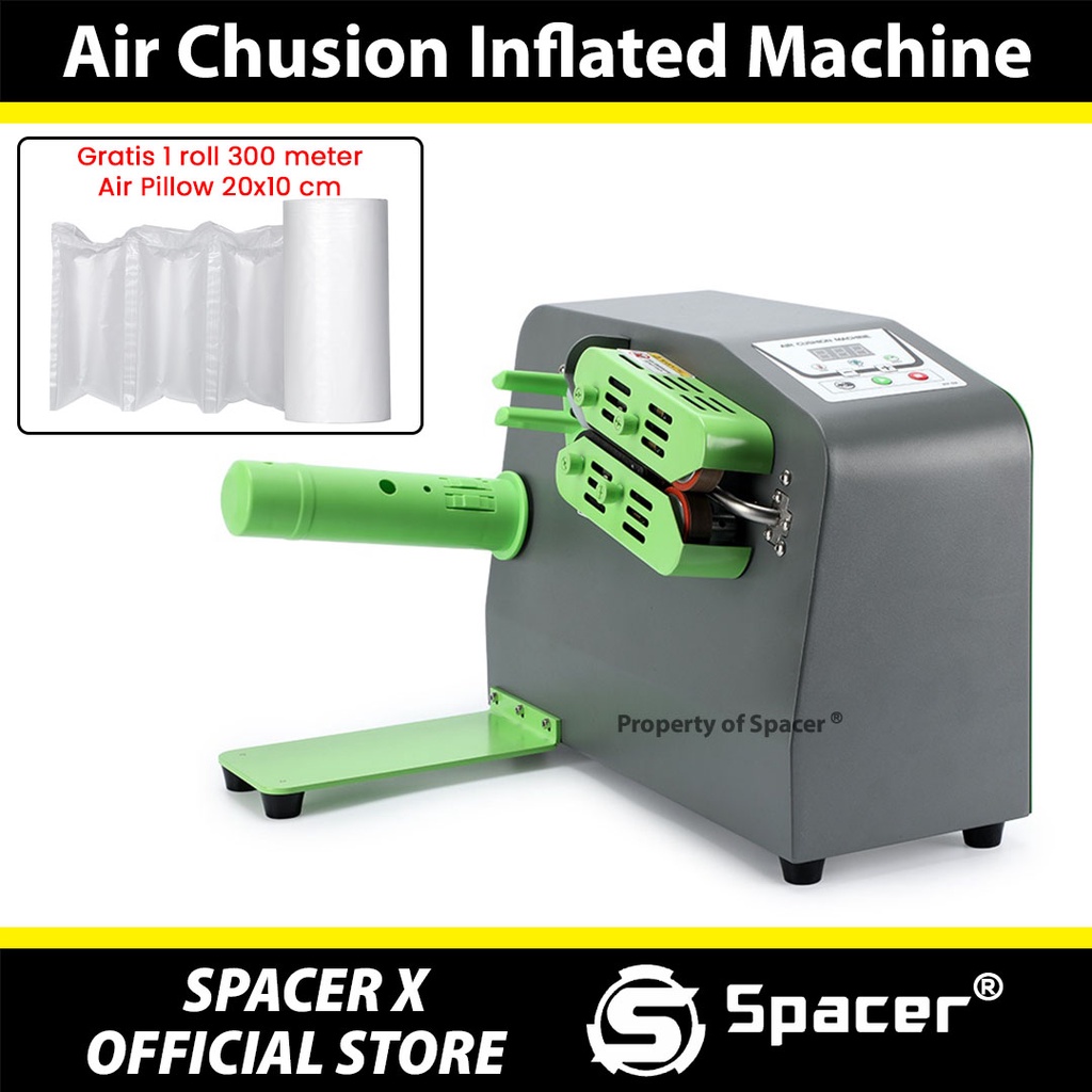 Jual Mesin Tiup Bubble Wrap Modern Otomatis AIr Chusion Machine ...