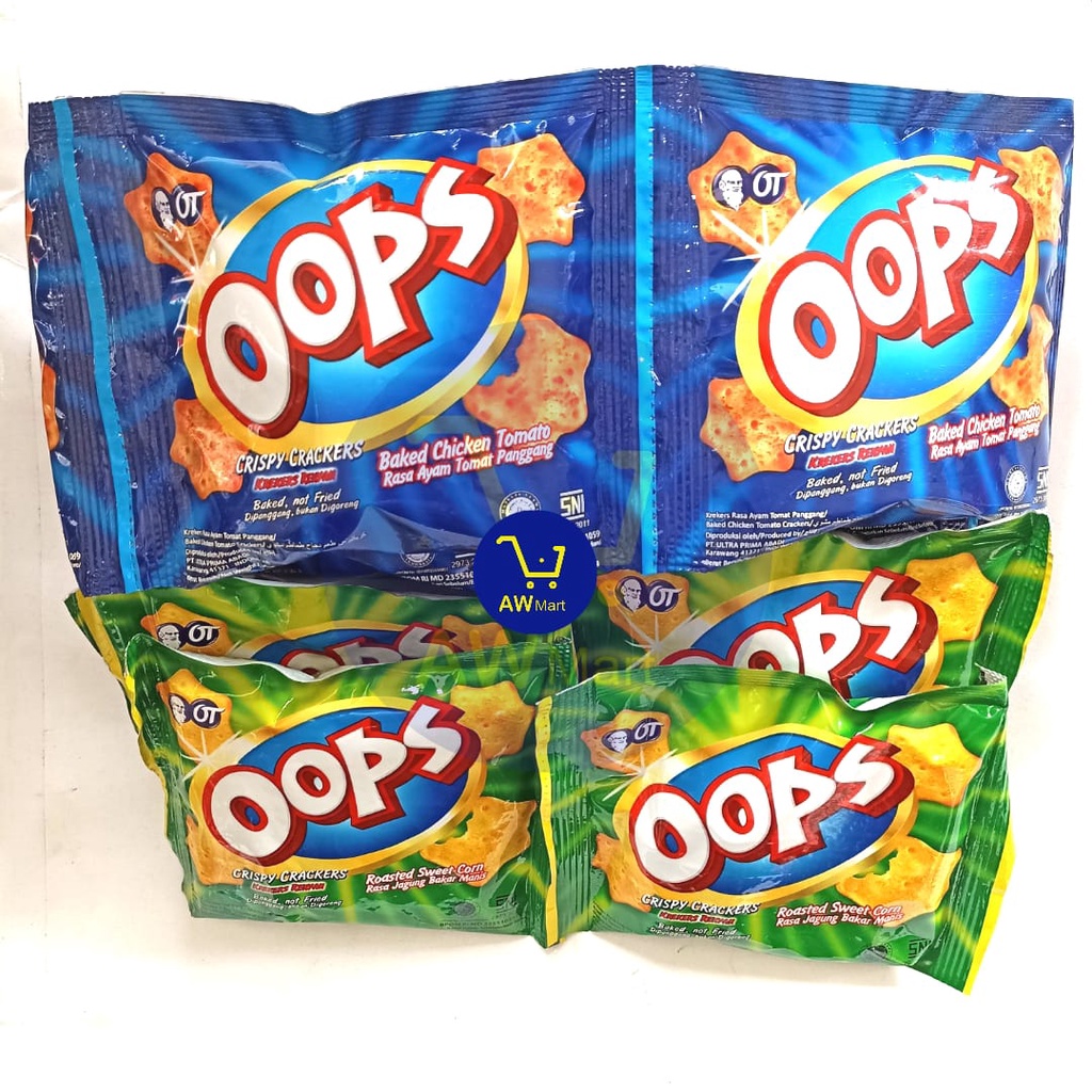 Jual CIKI OOPS RENCENG 12 GRAM ISI 10 SACHET - KRAKERS RENYAH | Shopee ...
