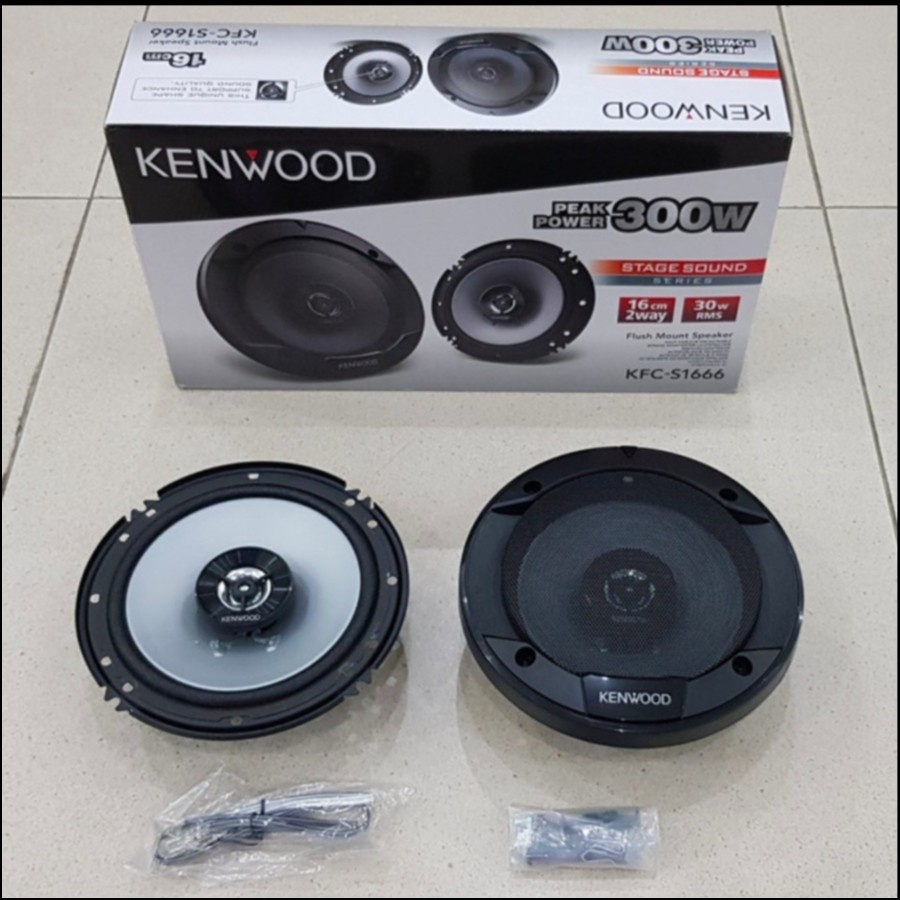 Jual Speaker Kenwood KFCS1666 Coaxial Speaker 2Way Shopee Indonesia