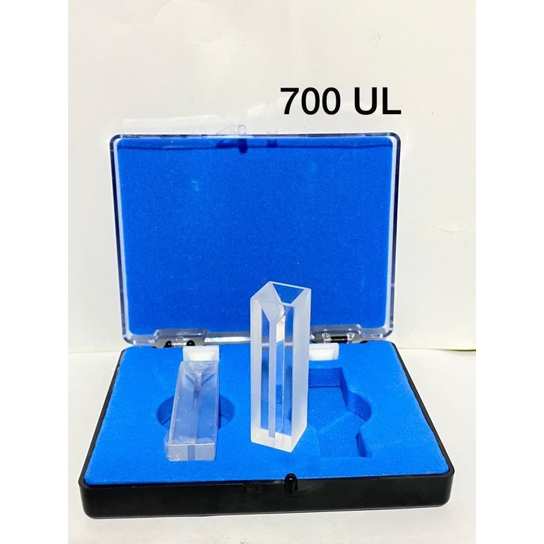 Jual Micro Quartz Cuvette With Lid 700 ul/Kuvet Kuarsa Mikro With Lid