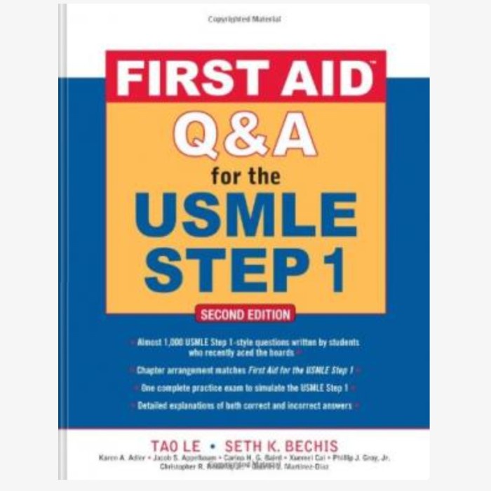 Jual Buku First Aid Q&A for the USMLE Step 1 Second Edition | Shopee ...