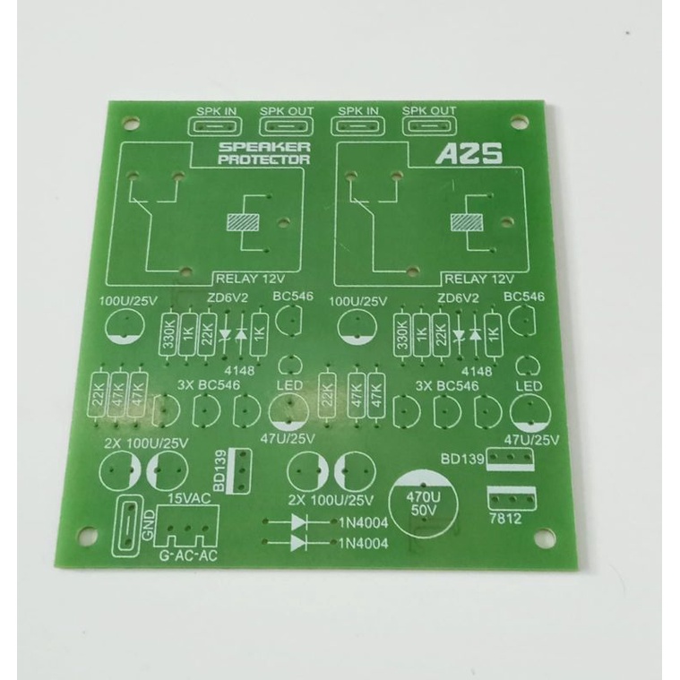 Jual PCB Kit Speaker Protector Stereo Pertinak | Shopee Indonesia