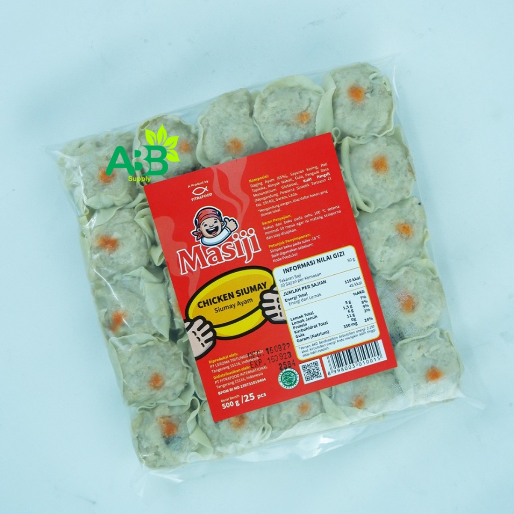 Jual Masiji Dimsum Siomay Ayam 500g 25pcs Shopee Indonesia