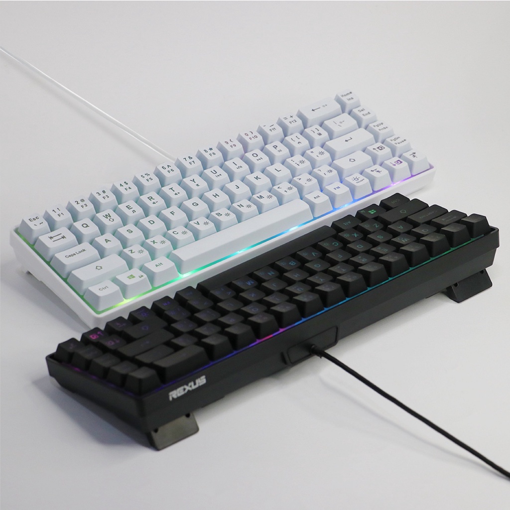 Jual Rexus Keyboard Gaming Mini Battlefire K68M | Shopee Indonesia