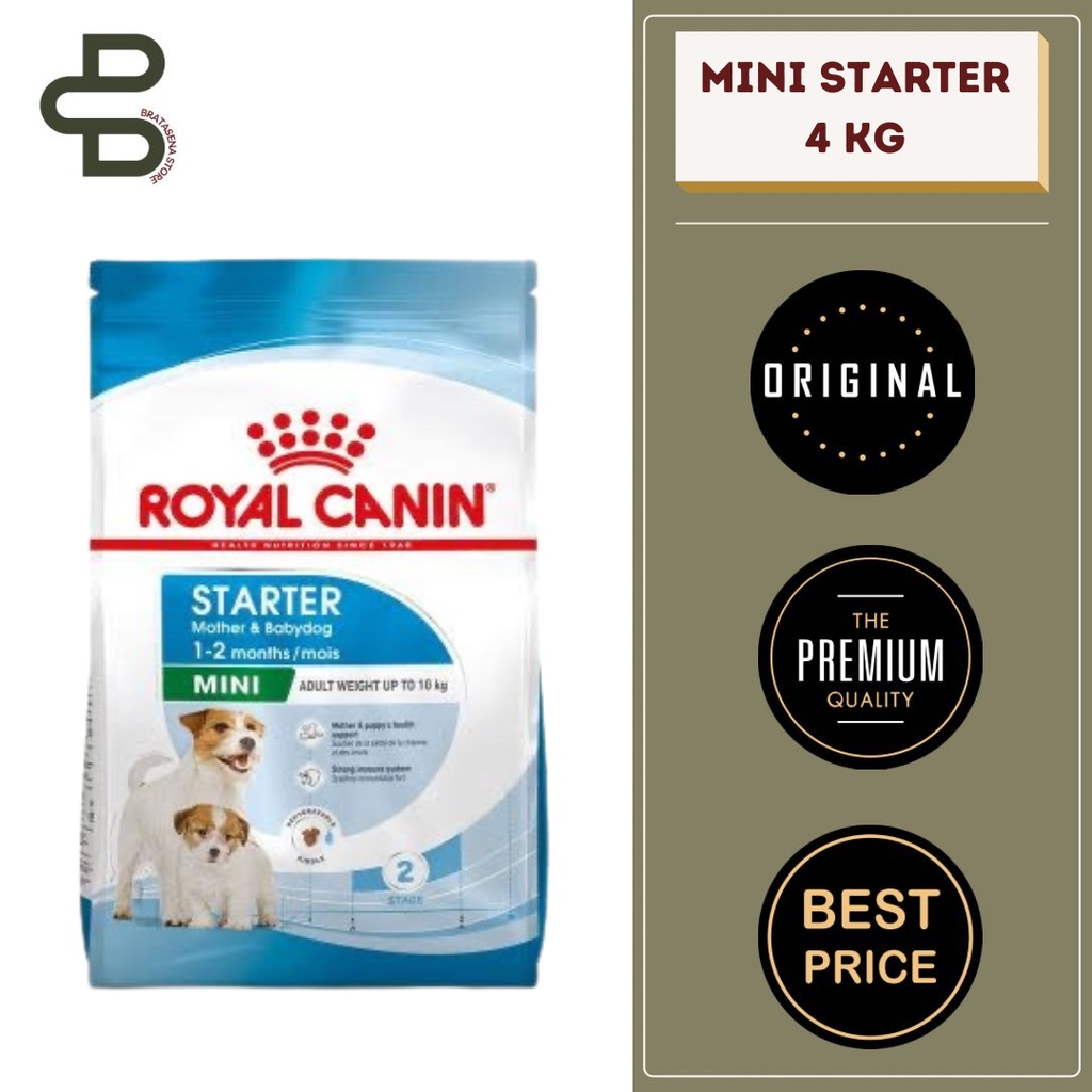 Royal canin mini clearance starter 4 kg