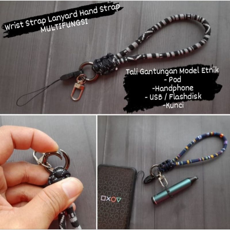 Jual Wrist Strap Lanyard Hand Strap Tali Gantungan Handphone Usb