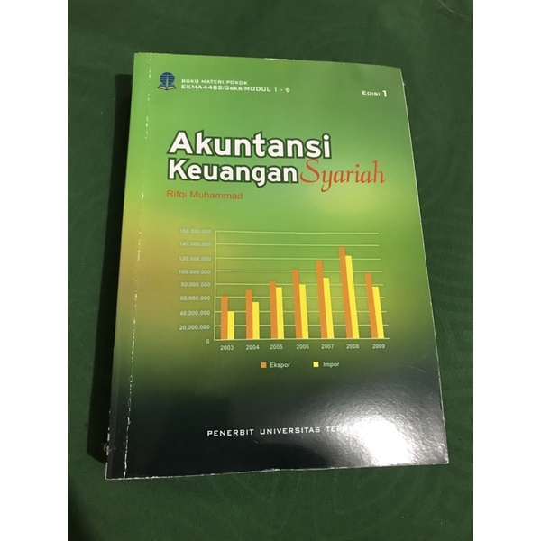 Jual Modul Akuntansi Bmp Ekma4482 Akuntansi Keuangan Syariah Edisi 1 ...