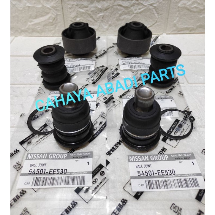 Jual Set Ball Joint Dan Bushing Arm Set Livina Evalia Latio Grand