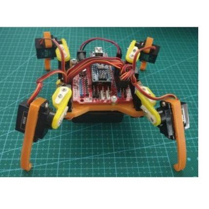 Jual ★★★ DPB Spider Robot Arduino - Quadruped Robot Arduino / PRINT 3D ...