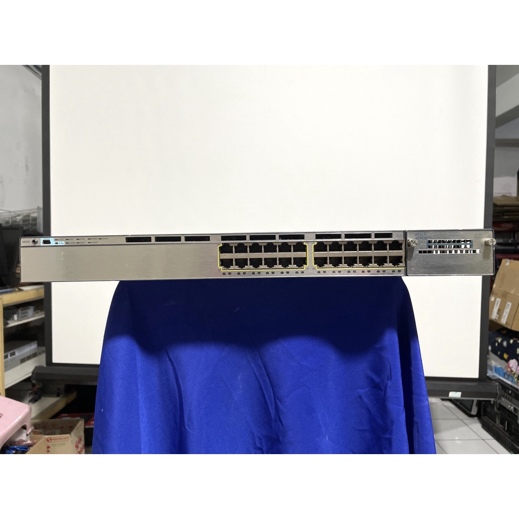 Jual Switch Hub Cisco Catalyst 3750x 24 T L 24 Port Gigabit Single Psu